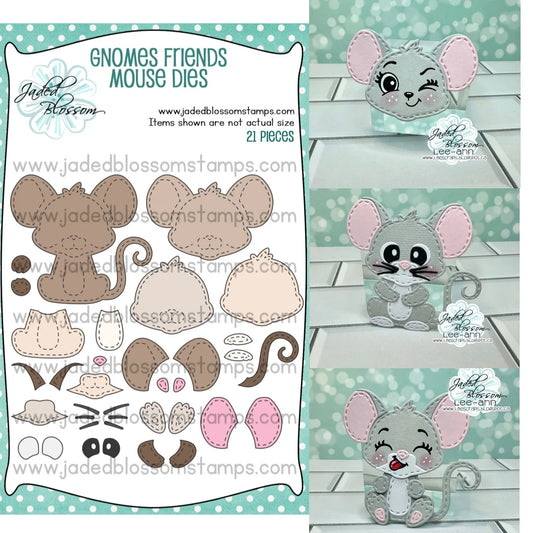JB Collections Basis set snijmallen muis voor kaarten en scrapbooking