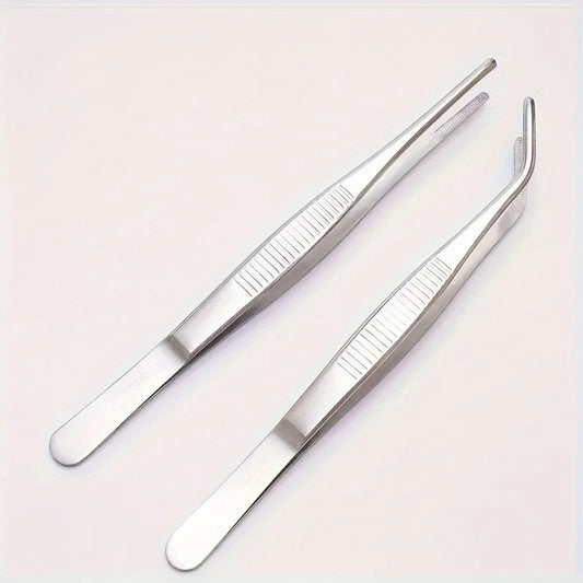 Diamond Painting Pincet van roestvrij staal – precisie set 2 stuks