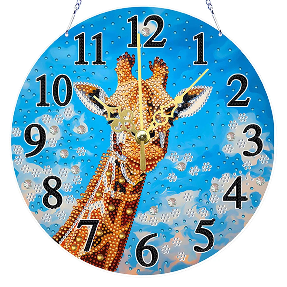 Diamond Painting Klok Acryl Speciale Vorm Dieren Modellen