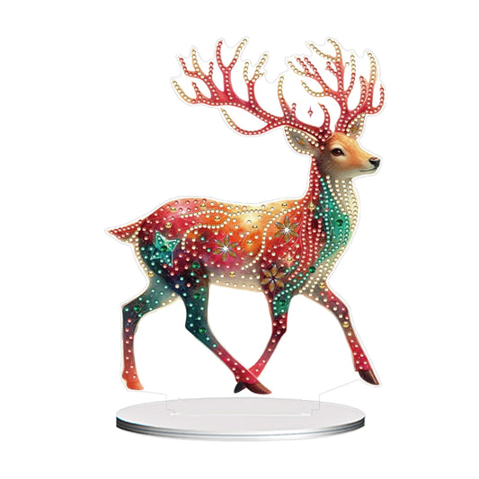 Diamond Painting Tafelornament Dieren Acryl Bureau Decoratie - Eland