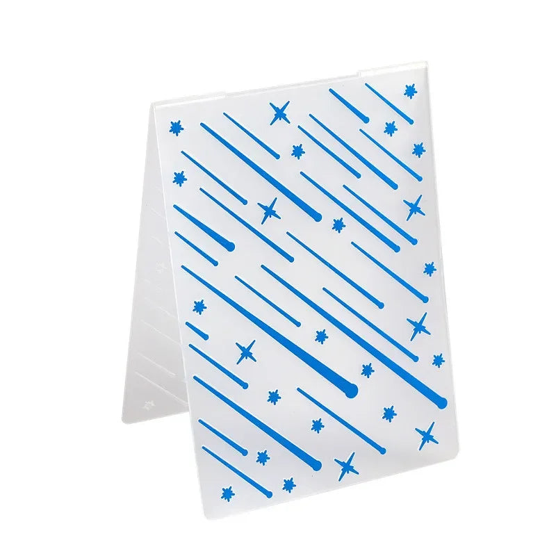 Embossing folder met hart, bloemen en bladeren - 14,8x10,5 cm