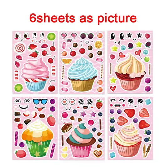 Sticker pret – Maakplezier met puzzel sticker set voor kinderen - 003