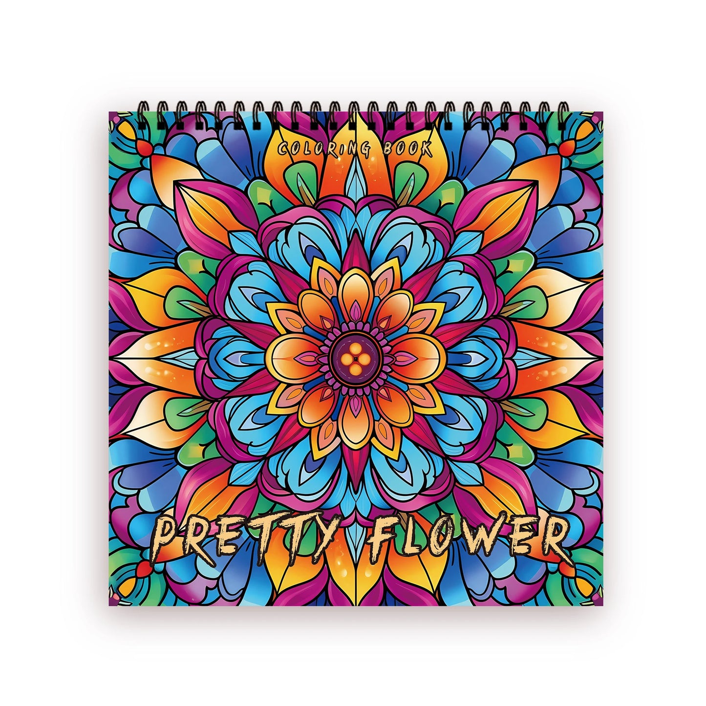 Kleurboek voor volwassenen – 30 rustgevende tekenpagina’s op dik papier - Pretty Flower