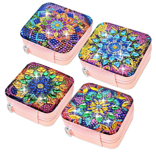 Diamond Painting Sieradendoosje Mandala Opbergdoos Decoratief