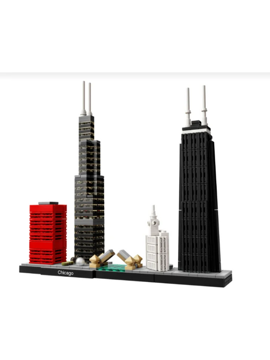 Bouwpakket Urban Architectuur – Creatief Modelbouw Speelplezier - Chicago