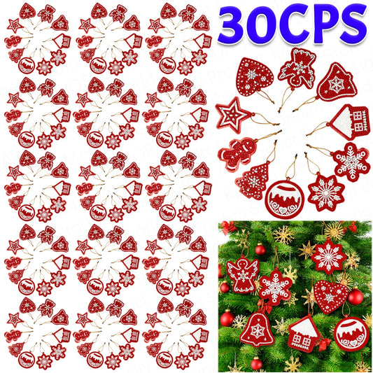 Diamond Painting Kerst Hangers – 10x DIY Kerstboom Ornamenten met Speciale Steentjes | Unieke Kerstdecoratie en Cadeau Idee