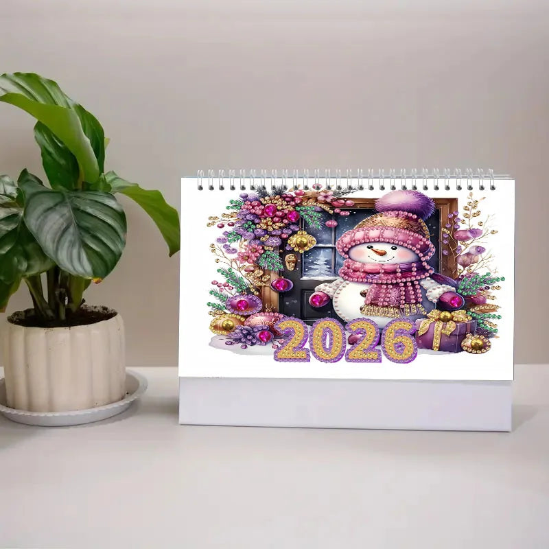 Diamond Painting Kalender kerst editie met 13 schilderijen