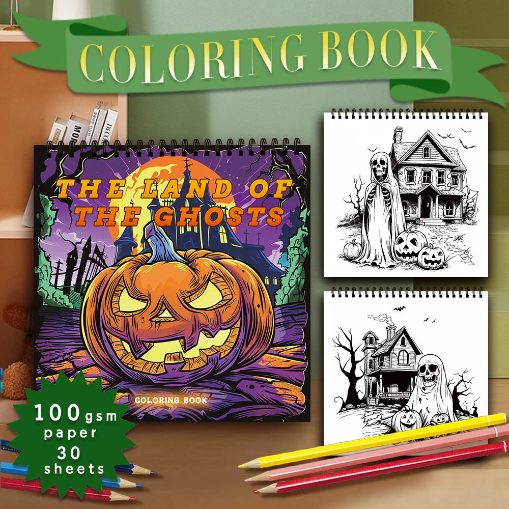 Kleurboek voor volwassenen en tieners – 30 vellen dik papier voor ontspanning en creativiteit