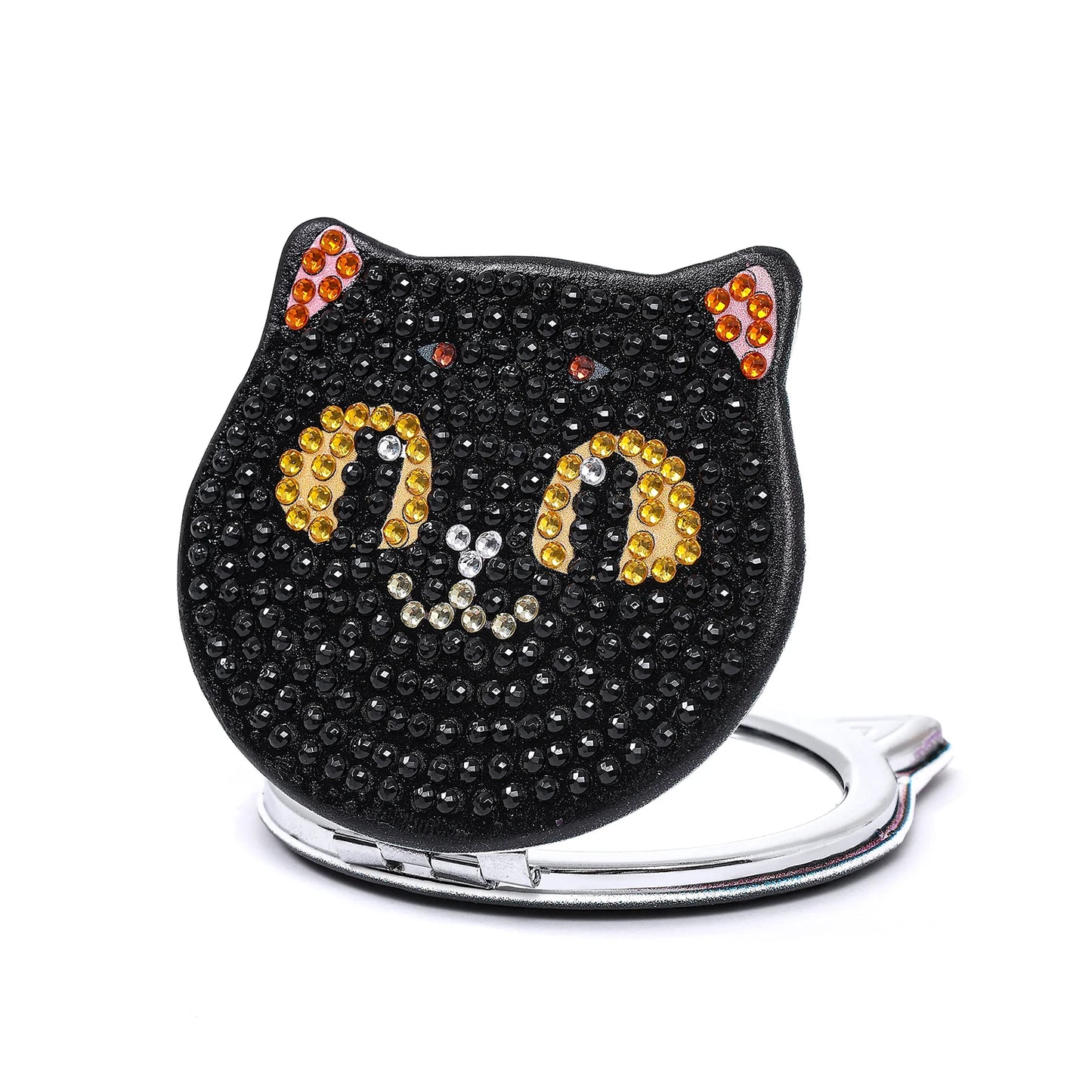 Diamond Painting Spiegel Katten Compacte Opvouwbare Make-up Spiegel