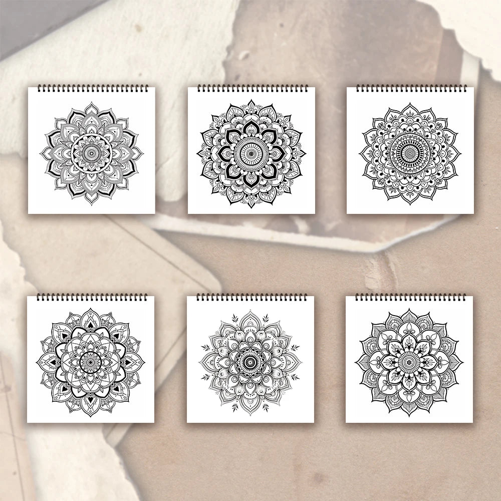 Kleurboek voor volwassenen en tieners – 30 vellen dik papier met spiraalbinding