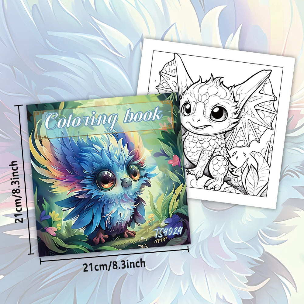 Kleurboek voor volwassenen en tieners – Ontspannende creatieve tekeningen voor stressverlichting en cadeau-ideeën