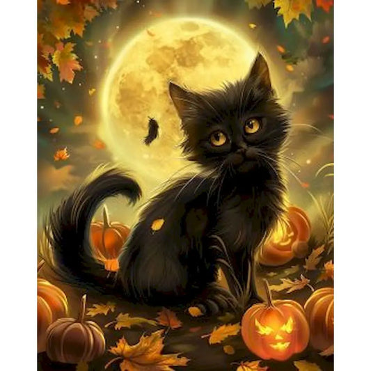 Schilderen op nummer Dieren - Kat Modern Schilderij - 9961321