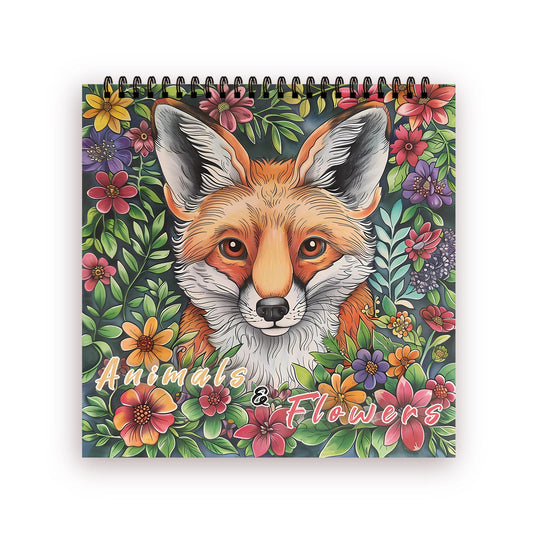 Kleurboek voor volwassenen – ontspannende kleurplaten met spiraalbinding - 004