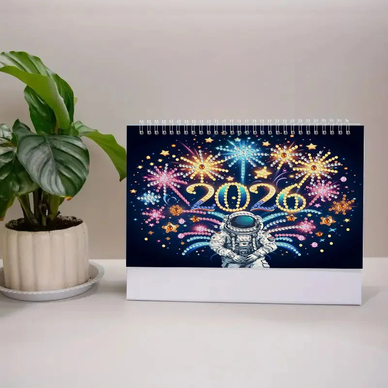 Diamond Painting Kalender met 13 feestelijke schilderijen