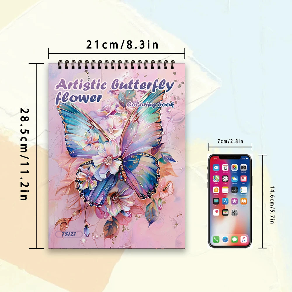 Kleurboek voor volwassenen en tieners – Ontspannend kleurplezier met 30 vellen dik papier