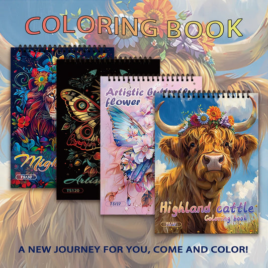 Kleurboek voor volwassenen en tieners – Ontspannend kleurplezier met 30 vellen dik papier