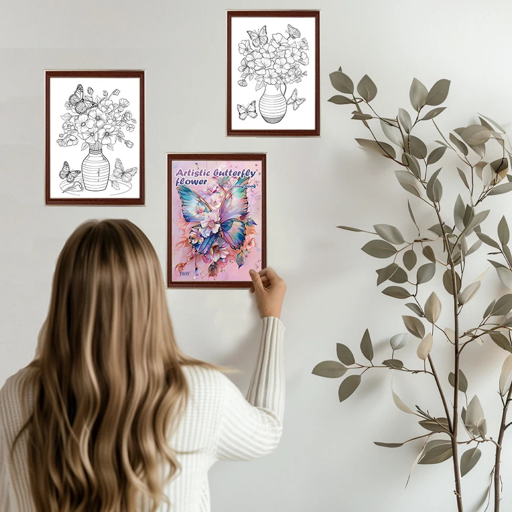 Kleurboek voor volwassenen en tieners – Ontspannend kleurplezier met 30 vellen dik papier