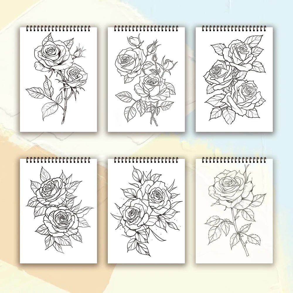 Kleurboek voor volwassenen en tieners – 30 bladen premium dik papier, ontspannend tekenplezier