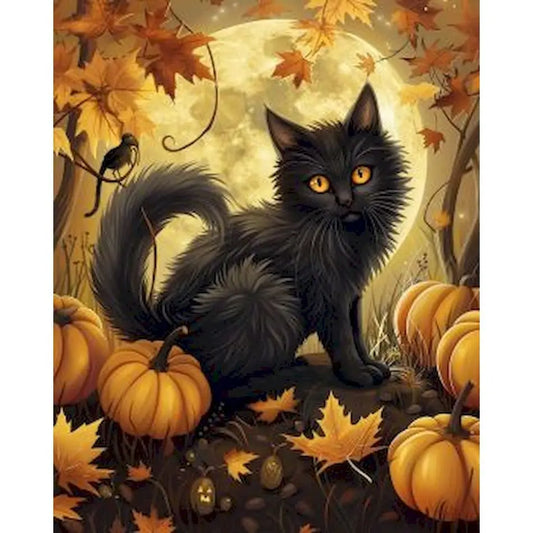 Schilderen op nummer Dieren - Kat Modern Schilderij - 9961320