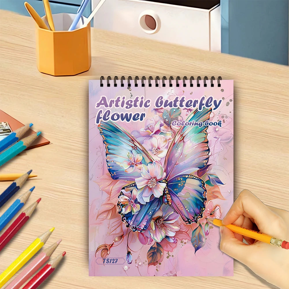 Kleurboek voor volwassenen en tieners – Ontspannend kleurplezier met 30 vellen dik papier