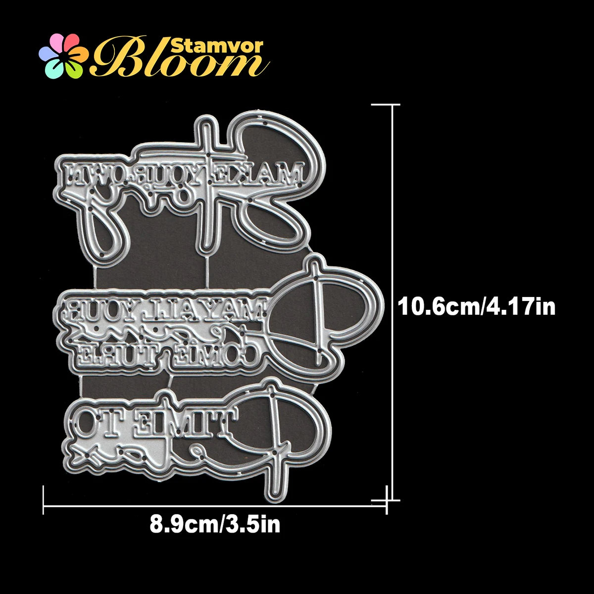 Snijmallen set met lieve teksten en hartverwarmende woorden