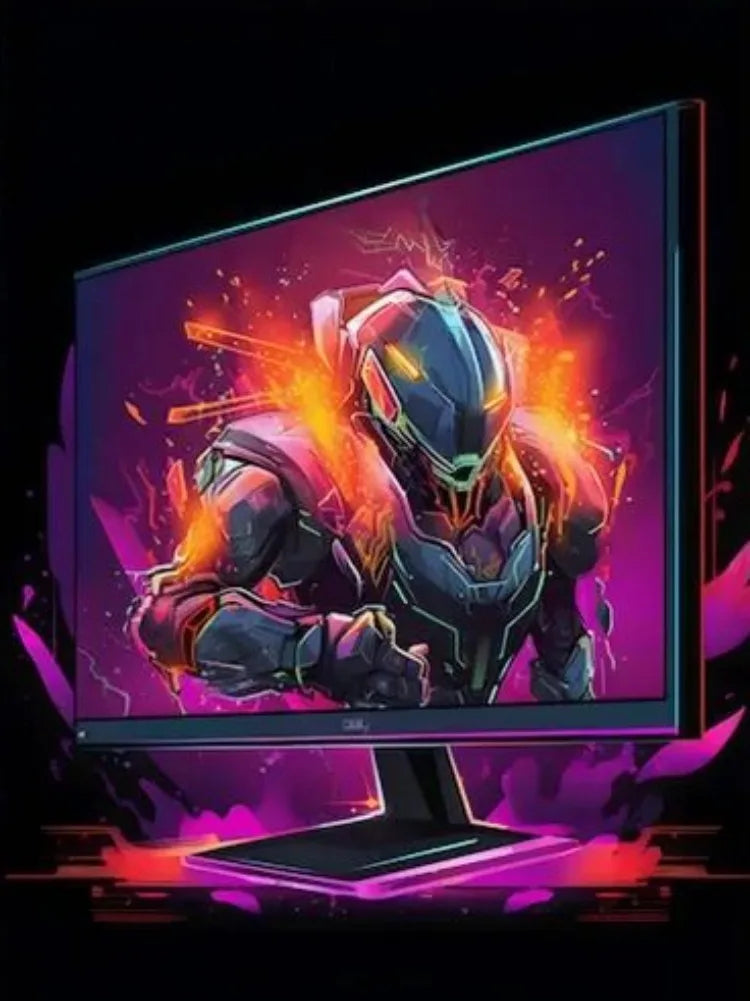 AB Diamond Painting op canvas - Fairy Dust Neon Game Controller