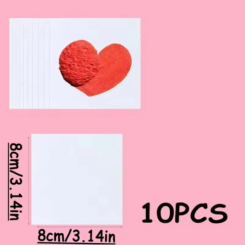 Schuim textuur tekenen magisch 3D schilderpapier voor kinderen – 10/100 stuks