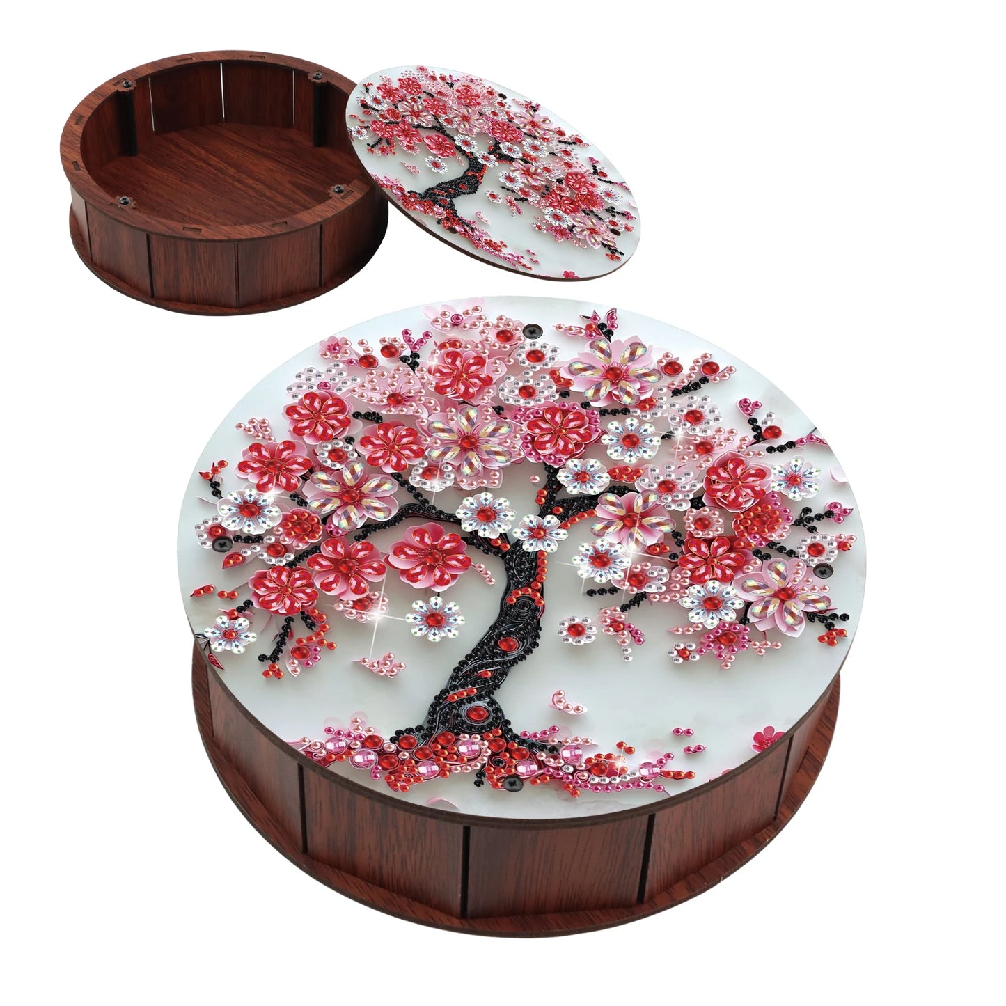 Diamond Painting Snack Box Dieren en Planten Decoratie Geschenkset