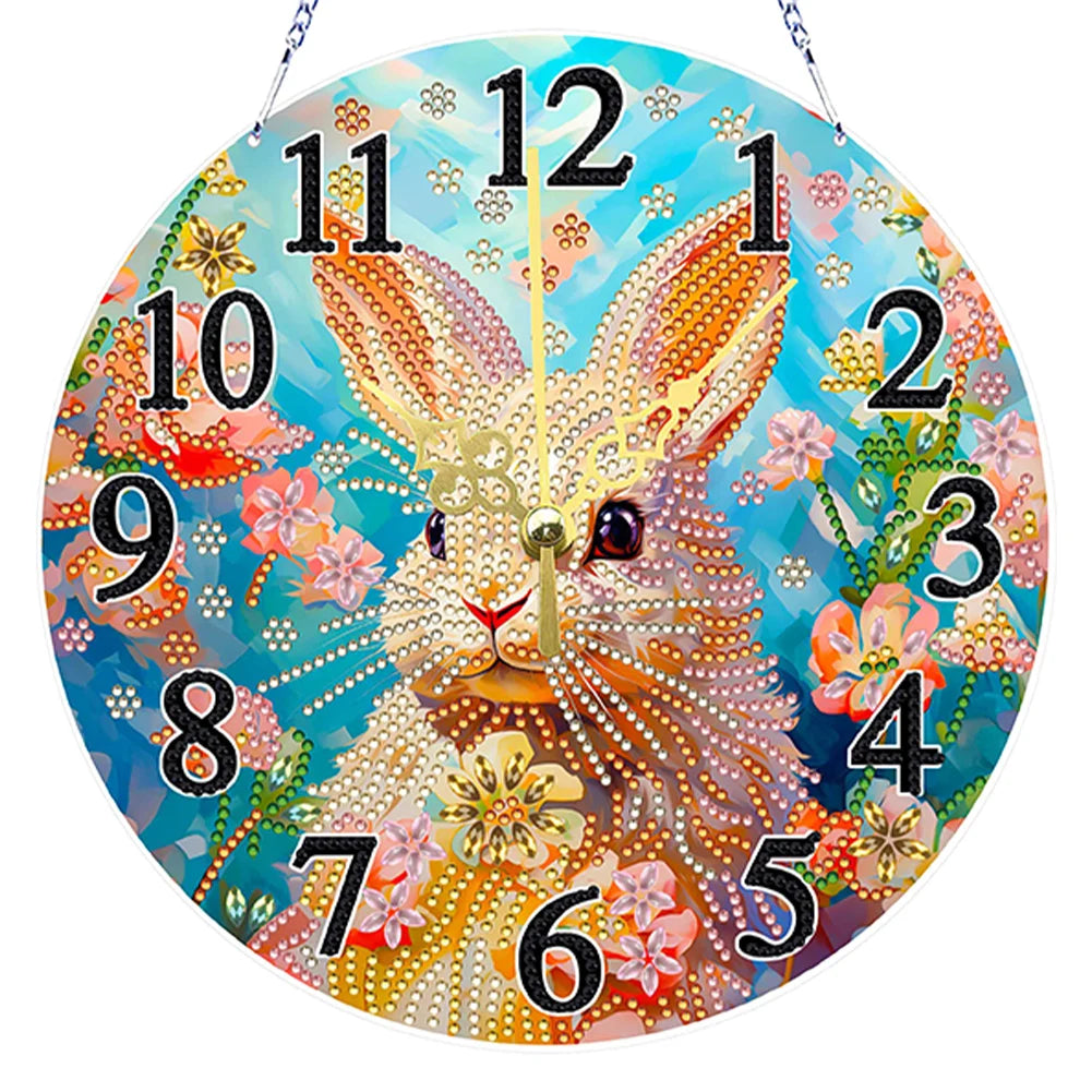 Diamond Painting Klok Acryl Speciale Vorm Dieren Modellen