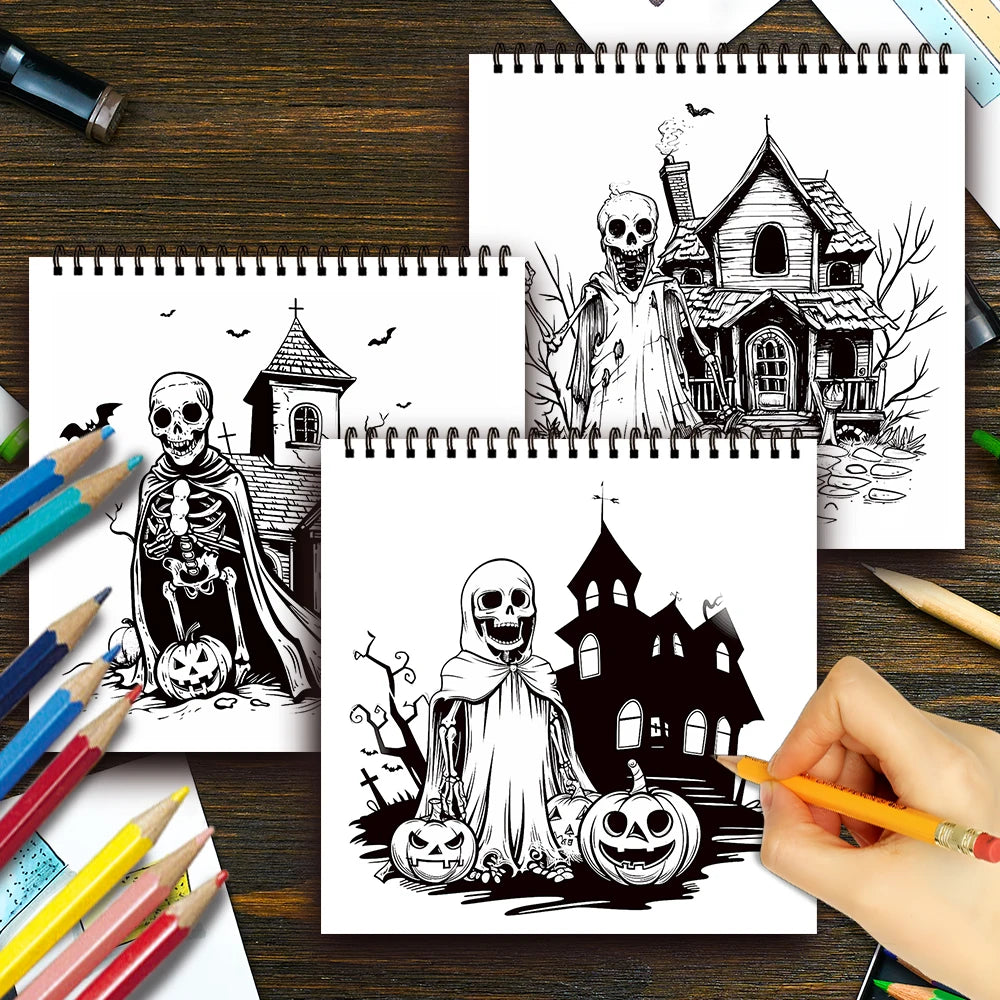 Kleurboek voor volwassenen en tieners – 30 vellen dik papier voor ontspanning en creativiteit