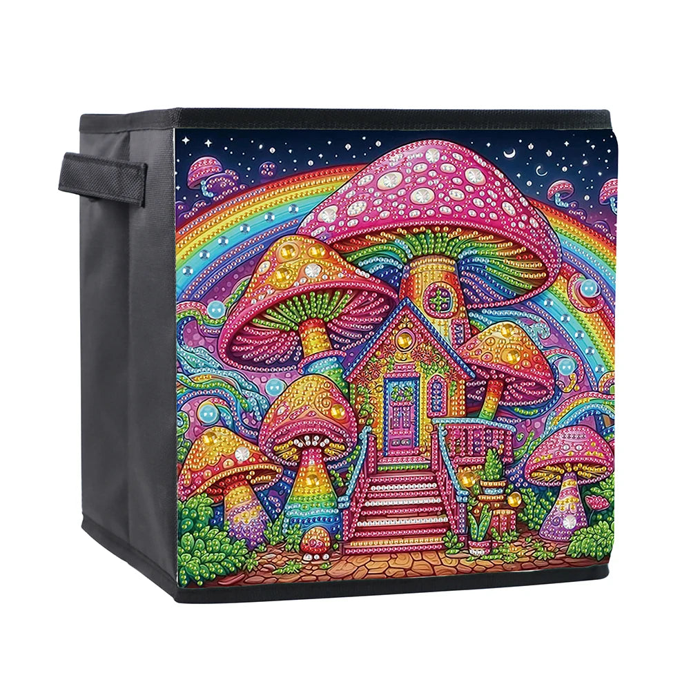 Diamond Painting Opbergtas Paddenstoel Huis Organizer Box