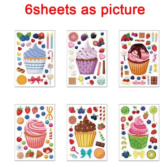 Sticker pret – Maakplezier met puzzel sticker set voor kinderen - 006