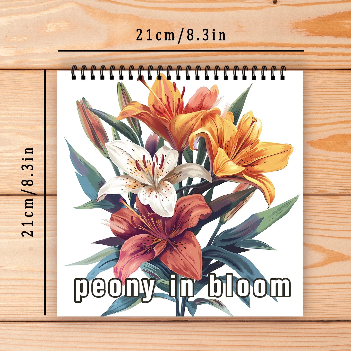 Kleurboek voor volwassenen en tieners – Spiraalontwerp met dik papier voor ontspanning en creativiteit