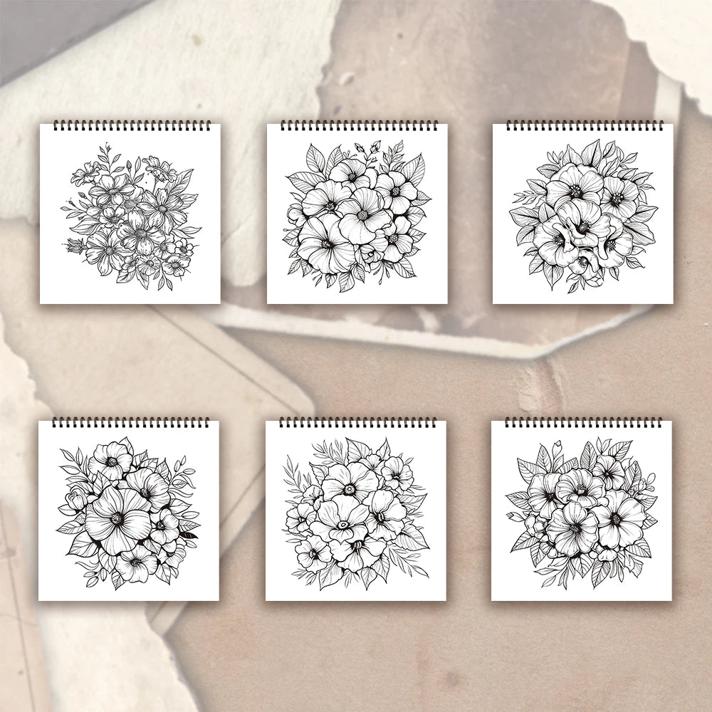 Kleurboek voor volwassenen en tieners – Spiraalbinding met dik papier voor ontspanning en creativiteit