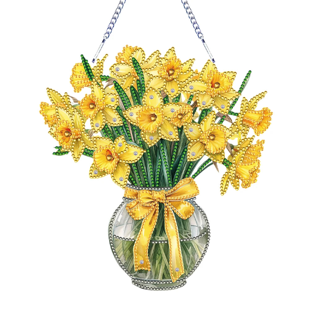 Diamond Painting Hangend ornament Acryl Dieren voor Raam en Tuin - LMT114