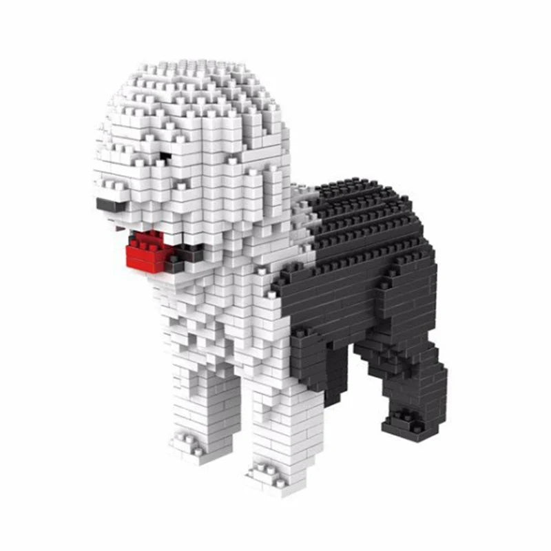 Bouwpakket dieren - Mini honden bouwset voor kinderen en volwassenen