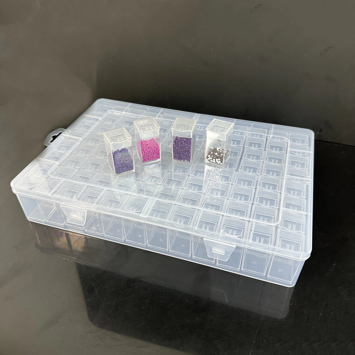 Diamond Painting Sorteer doos 96-vaks opbergdoos voor steentjes en kralen