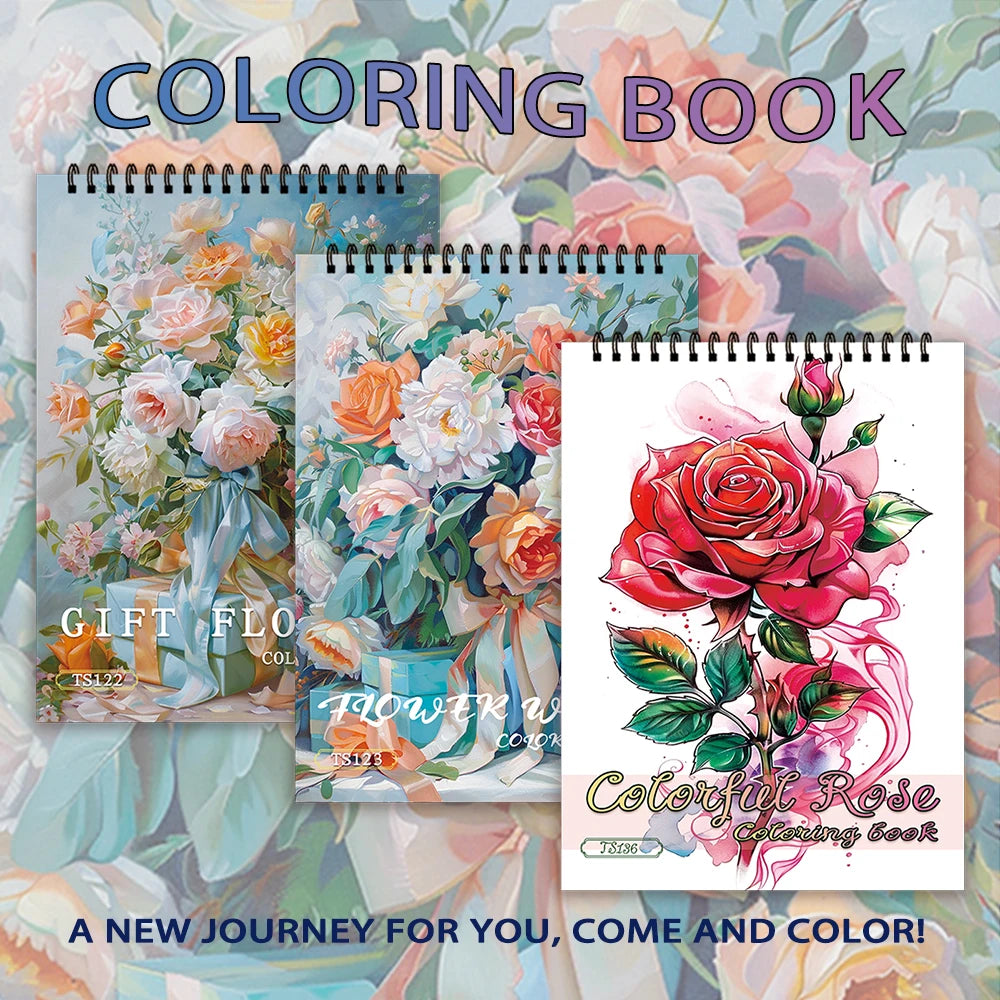 Kleurboek voor volwassenen en tieners – 30 bladen premium dik papier, ontspannend tekenplezier