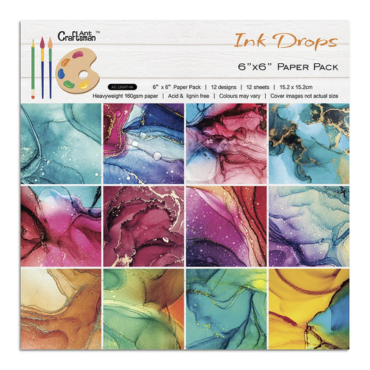 12 Vellen Vintage Scrapbook Papier – 15x15cm - 006
