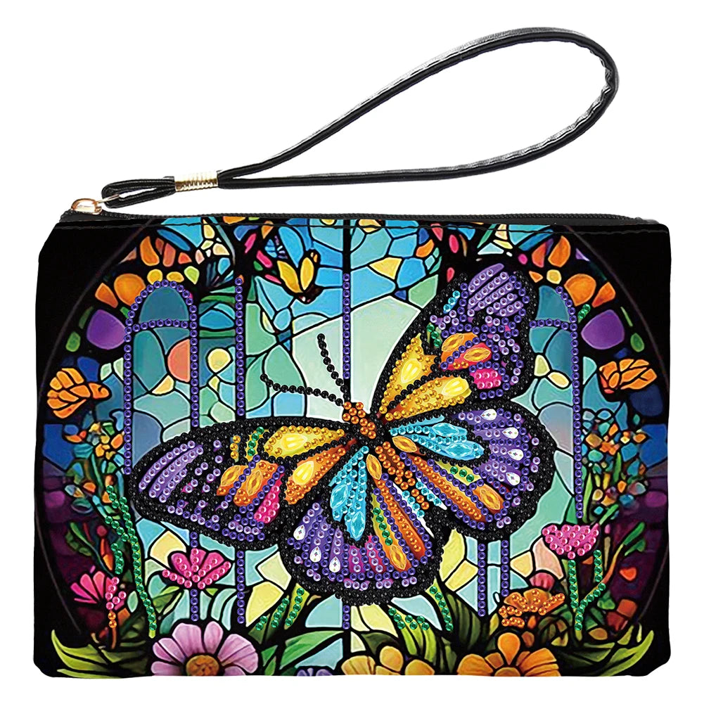 Diamond Painting Etui - Cartoon Design met Speciale Vorm Steentjes