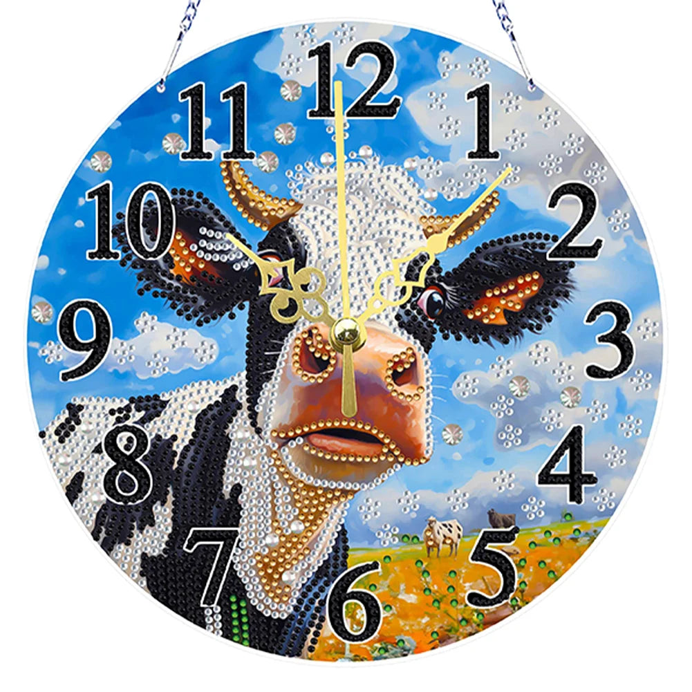 Diamond Painting Klok Acryl Speciale Vorm Dieren Modellen