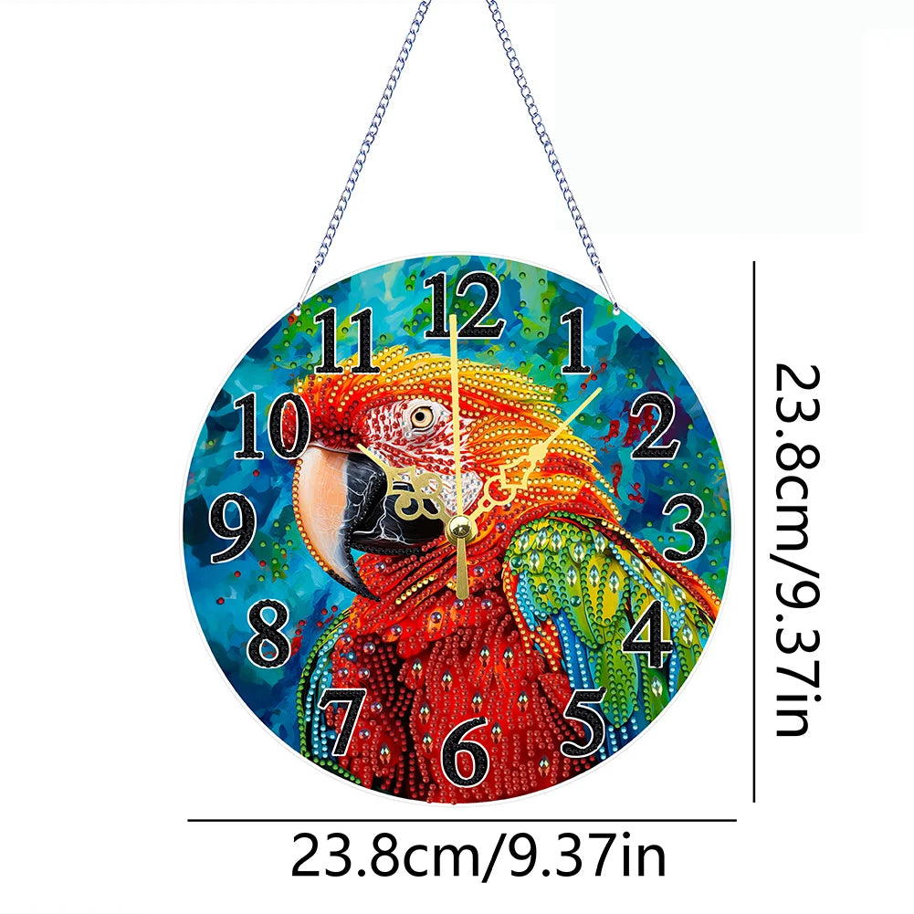 Diamond Painting Klok Acryl Speciale Vorm Dieren Modellen
